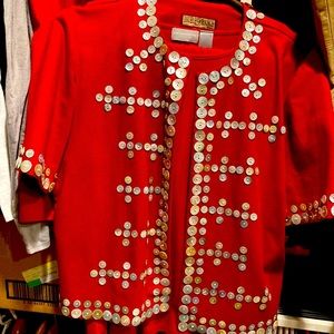 Double D  Ranchwear top, vintage, with skirt/ top